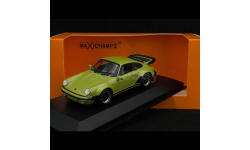 Porsche 911 Turbo green 1/43 Maxichamps