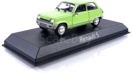 Renault 5 green 1/43 Norev, масштабная модель, scale43