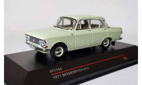 Москвич-412 1:43 Ist 104, масштабная модель, scale43, IST Models