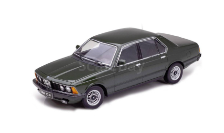 BMW 733i E23 Green 1/18 KK Scale, масштабная модель, scale18