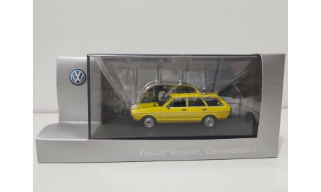 Volkswagen VW Passat yellow 1:43 Minichamps, масштабная модель, scale43