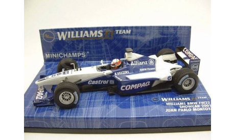 Williams BMW Fw22  2001 J. Montoya 1/43 Minichamps, масштабная модель, scale43