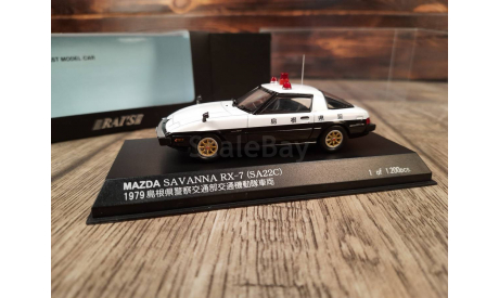 MAZDA SAVANNA RX-7 PATROL CAR 1979, масштабная модель, RAIS, scale43