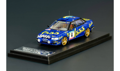 SUBARU LEGACY RC (#4) 1993 PORTUGAL  HPI-RACING РАРИТЕТ, масштабная модель, 1:43, 1/43