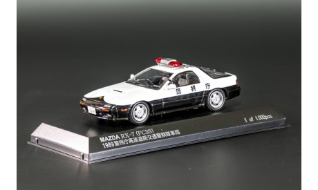 MAZDA RX-7 (FC3S) PATROL CAR 1989, масштабная модель, RAIS, scale43