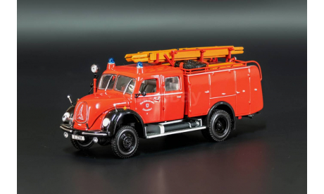 Magirus-Deutz Merkur A TLF 16 ’Feuerwehr Dusseldorf’ РАРИТЕТ, масштабная модель, Minichamps, scale43