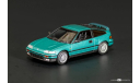 Honda CR-X 1989 green Minichamps, масштабная модель, scale43