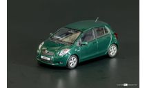 С 1 рубля!    Toyota Yaris 2005 green Minichamps, масштабная модель, scale43