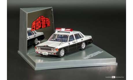 NISSAN CEDRIC 430 PATROL CAR SKYNET, масштабная модель, scale43