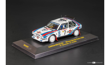 Lancia Delta S4 Winner Rally Monte Carlo 1986  IXO РАРИТЕТ, масштабная модель, IXO Rally (серии RAC, RAM), scale43