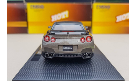 NISSAN GT-R  TITANIUM GREY EBBRO  РАРИТЕТ, масштабная модель, scale43