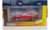 HONDA Accord Euro R Milano red EBBRO  РАРИТЕТ, масштабная модель, scale43