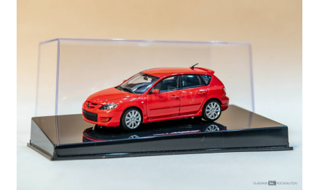 MAZDA 3MPS (EU VERSION) TRUE RED AUTOART, масштабная модель, scale43