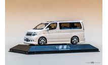 NISSAN ELGRAND E51 KENSTYLE, White VIPcar 1/43, масштабная модель, scale43