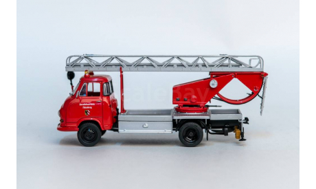 Hanomag Garant ’Feuerweht’ mit ’Bachert’ Drehleiter   РАРИТЕТ, масштабная модель, Schuco, scale43