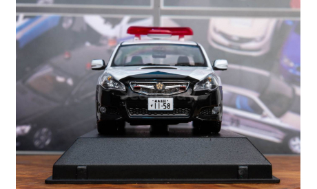 SUBARU LEGACY B4 2.5GT S PACKAGE PATROL CAR 2010, масштабная модель, RAIS, scale43