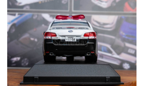 SUBARU LEGACY B4 2.5GT S PACKAGE PATROL CAR 2010, масштабная модель, RAIS, scale43