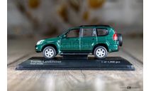 Toyota Landcruiser 2002 Green metallic Minichamps, масштабная модель, scale43