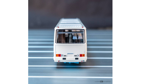 Ikarus-250.58 белоснежный  DEMPRICE, масштабная модель, scale43