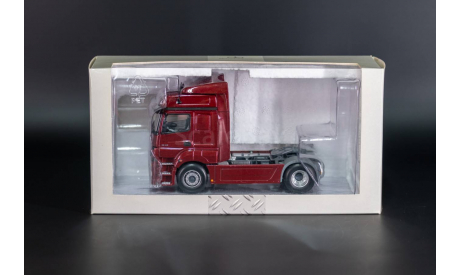 Mercedes-Benz Axor 1840 седельный тягач бордовый металлик, масштабная модель, Minichamps, scale43
