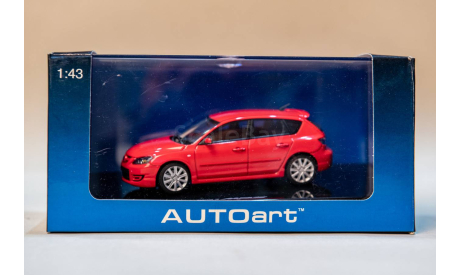 MAZDA 3MPS (EU VERSION) TRUE RED AUTOART, масштабная модель, scale43