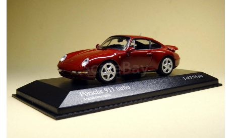 Porsche 911 Turbo  (993) 1995, масштабная модель, Minichamps, scale43