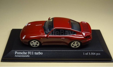 Porsche 911 Turbo  (993) 1995, масштабная модель, Minichamps, scale43