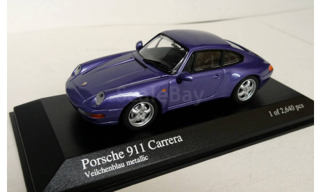 Porsche 911 Carrera 1993, масштабная модель, Minichamps, 1:43, 1/43