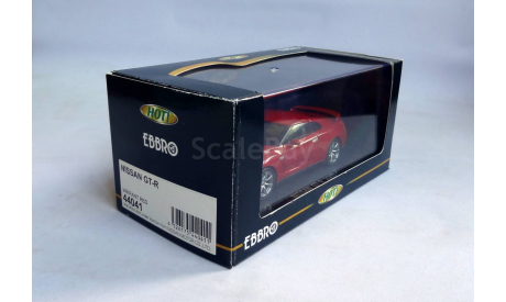 Nissan GT-R 2007, масштабная модель, Ebbro, 1:43, 1/43