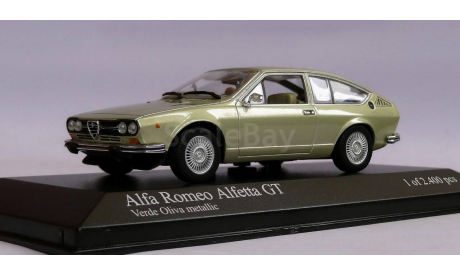 Alfa Romeo Alfetta GTV 1976, масштабная модель, Minichamps, scale43