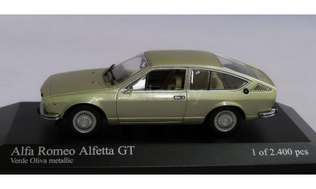 Alfa Romeo Alfetta GTV 1976, масштабная модель, Minichamps, scale43