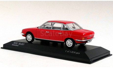 NSU Ro 80 1972  LE, масштабная модель, Minichamps, 1:43, 1/43