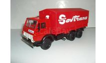 КамАЗ 5320 с тентом ’Sovtrans’, масштабная модель, Элекон, scale43