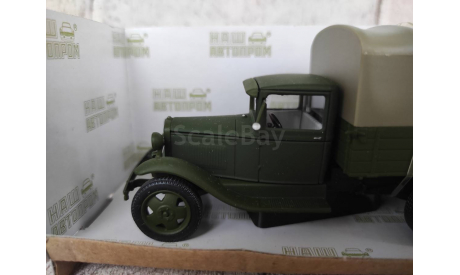 ГАЗ-АА с тентом Хаки 1:43 Наш Автопром, масштабная модель, scale43