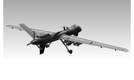 Сборная модель ударного дрона -разведчика MQ-9 Reaper, сборные модели авиации, Модель сделана мной по доступным чертежам, описаниям и фотографиям., scale72