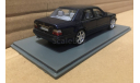 Mercedes-Benz AMG E60 (W124) dark blue metallic 1993, масштабная модель, Neo Scale Models, scale43