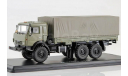 КАМАЗ-53501 «Мустанг» бортовой с тентом 6х6 хаки, масштабная модель, 1:43, 1/43, Start Scale Models (SSM)