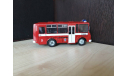 Паз-32053 ’Пожарный’, масштабная модель, Autotime Collection, scale43