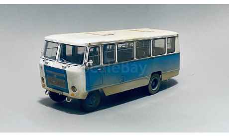 масштабная модель Автобус Кубань-Г1А1-О2 со следами эксплуатации AVD Models, масштаб 1/43, масштабная модель, 1:43
