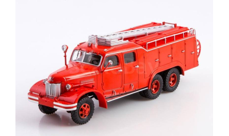 Пожарная автоцистерна ПМЗМ-3 (151) SSM,  БЕЗ БОКСА, масштабная модель, ЗиС, Start Scale Models (SSM), 1:43, 1/43
