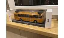 Автобус ЛиАЗ-677M Жёлто-Oранжевый Demprice (ClassicBus), масштабная модель, scale43, Ikarus