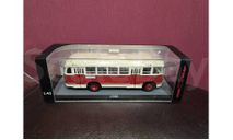 ЛиАЗ 158Б красно белый, масштабная модель, Classicbus, scale43