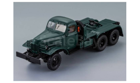 ЗИС-121Б седельный тягач (грязно-зеленый), масштабная модель, DiP Models, scale43