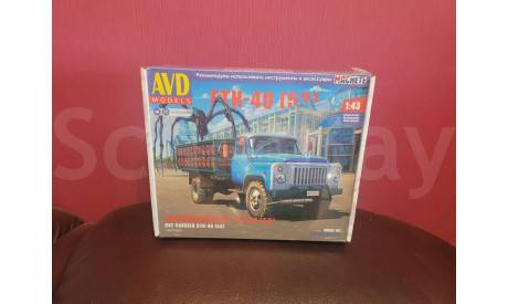 Сборная модель ГТК-40 (53), сборная модель автомобиля, ГАЗ, AVD Models, scale43