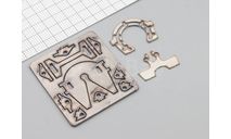 седельное устройство ( седло) КАМАЗ, масштабная модель, MAX-MODELS, scale43