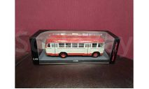 ЛиАЗ 158В красно белый, масштабная модель, Classicbus, scale43