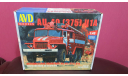 Пожарная цистерна АЦ -40 (Урал 375 ) Ц1А, сборная модель автомобиля, AVD Models, scale43