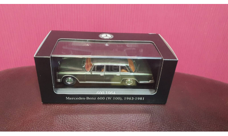 Mercedes-Benz 600 ( W100 ) 1963-1971 г.г., масштабная модель, scale43