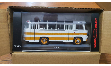 ПАЗ-672, масштабная модель, ЛАЗ, Classicbus, 1:43, 1/43