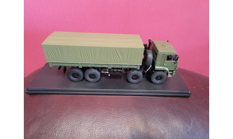 КАМАЗ-6560 бортовой (с тентом), масштабная модель, Start Scale Models (SSM), scale43